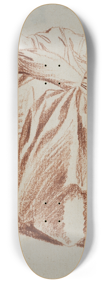 Daniel Nikolaus Chodowiecki - Schlafendes Mdchen an einem Tisch 8.25 inch art skate deck