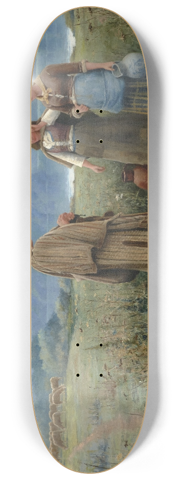 Daniel Ridgway Knight - An idle moment 8.25 inch art skate deck