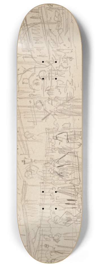 Frdric Houbron - Boulevards extrieurs 8.25 inch art skate deck