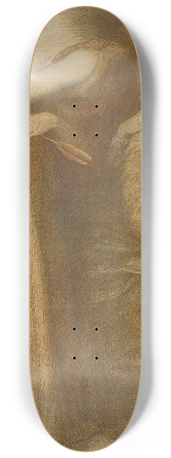 Dante Gabriel Rossetti - Dantes Dream (Io sono in pace) 8.25 inch art skate deck