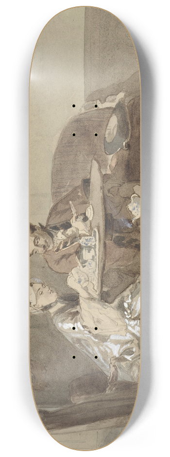 David Bles - Koffieuurtje 8.25 inch art skate deck