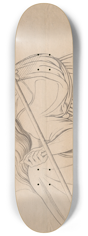 David Humbert de Superville - Doodsengel met zeis 8.25 inch art skate deck