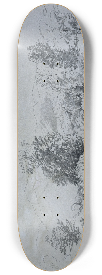 David Johnson - Bouquet River 8.25 inch art skate deck