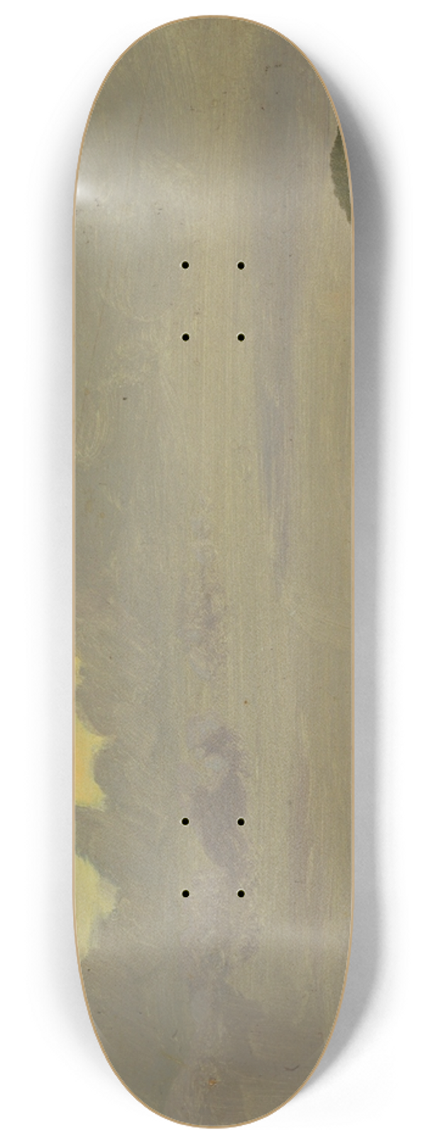 Frederic Edwin Church - Hilltop and Clouds 8.25 inch art skate deck