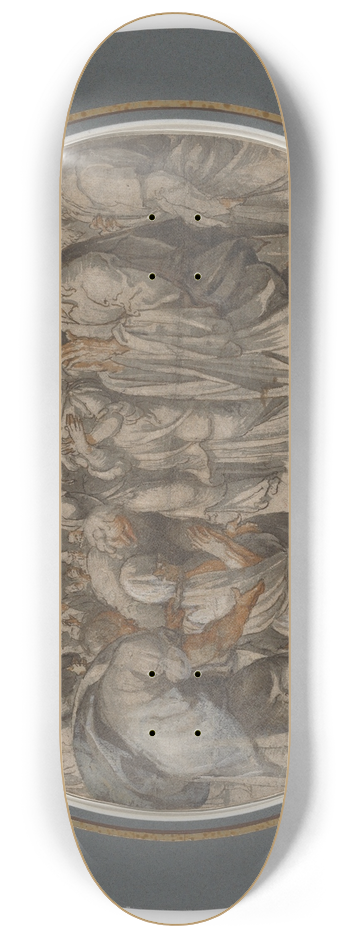 David Jorisz. - The Raising ofLazarus 8.25 inch art skate deck