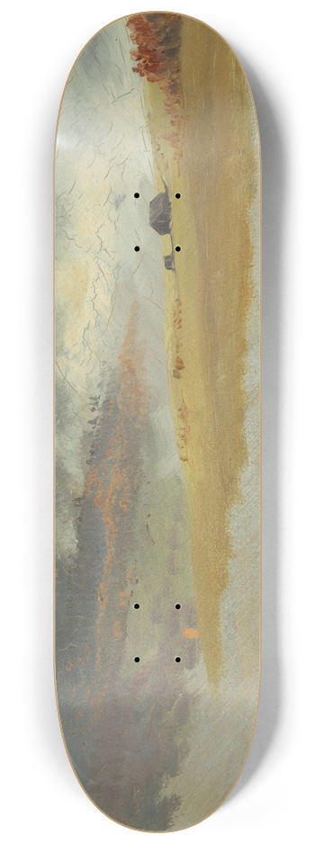 Frederic Edwin Church - Hilly landscapes 8.25 inch art skate deck