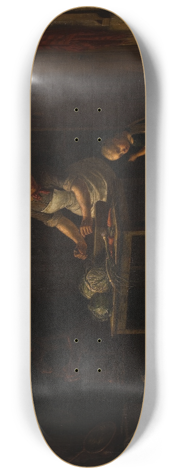 David Monies - Kitchen Interior 8.25 inch art skate deck