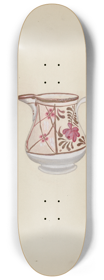 David P Willoughby - Pitcher 8.25 inch art skate deck