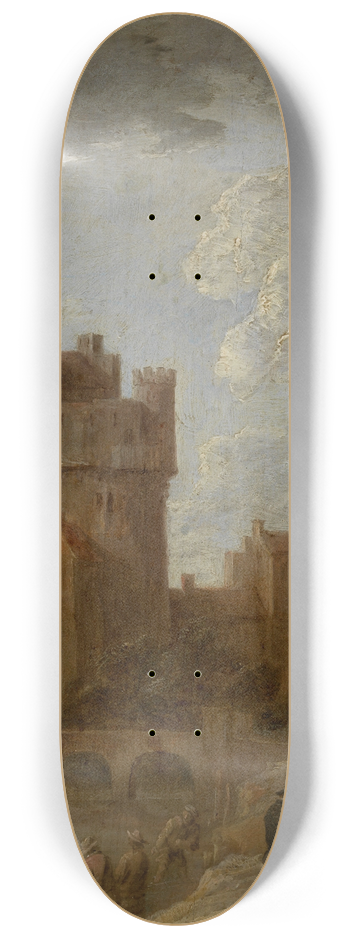 David Teniers The Younger - Morning 8.25 inch art skate deck