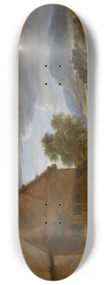 David Teniers The Younger - Tavern Scene 8.25 inch art skate deck