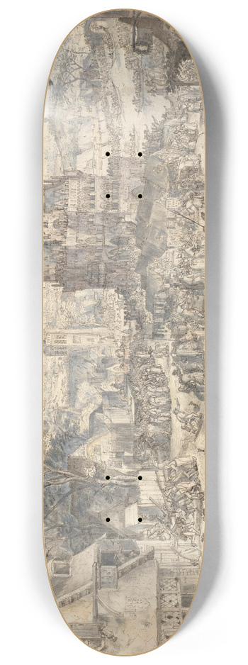 David Vinckboons - Kermesse 8.25 inch art skate deck