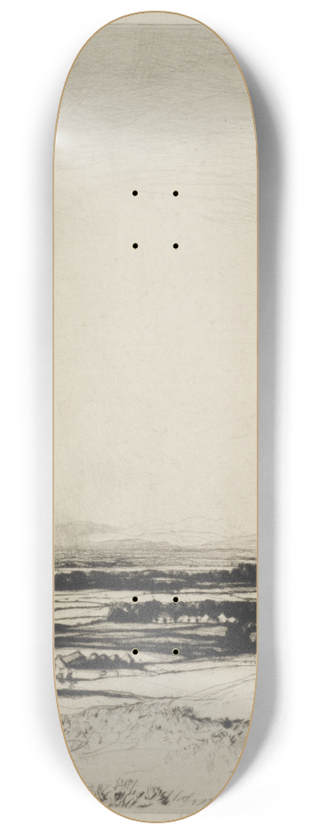 David Young Cameron - The Valley of the Tay 8.25 inch art skate deck