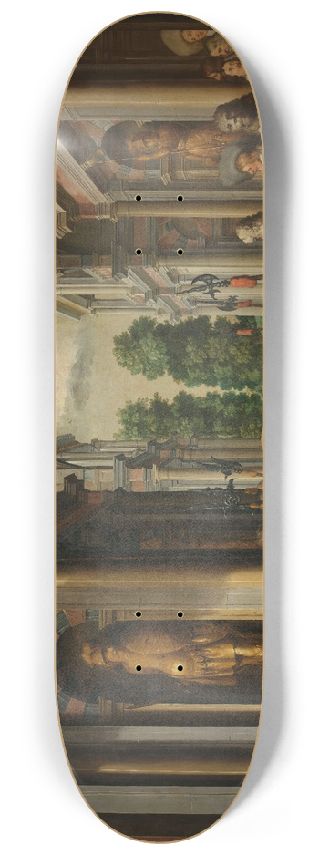 Dirck Van Delen - A Seven-Part Decorative Sequence; A Gallery 8.25 inch art skate deck