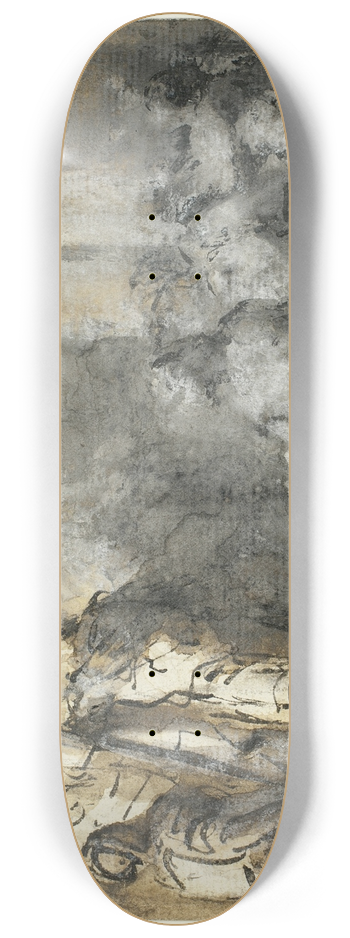 Domenico Mondo - David and Abigail 8.25 inch art skate deck