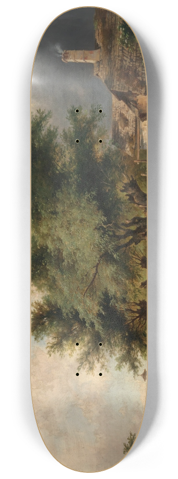 Dominik Schuhfried - Returning from the Hay Harvest 8.25 inch art skate deck