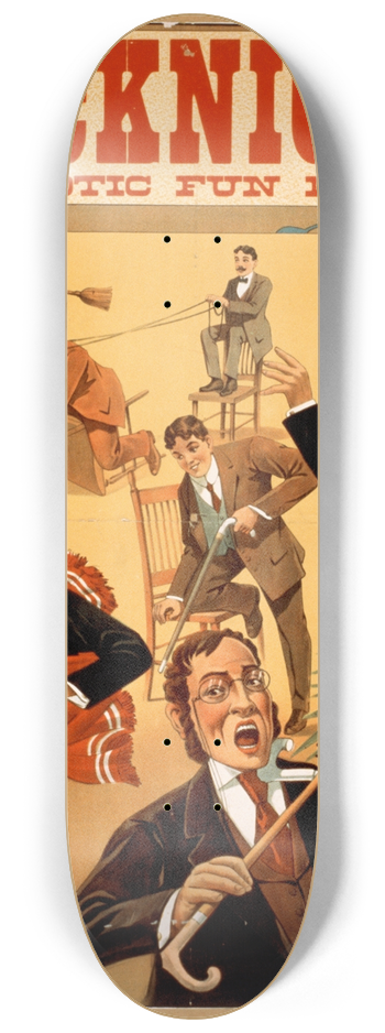 Donaldson Lith. Co - MacKnight, hypnotic fun maker 8.25 inch art skate deck