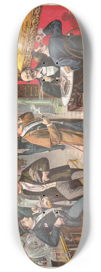 Donaldson Lith. Co - The Samuel Woodside Co., Cincinnati, O, 8.25 inch art skate deck