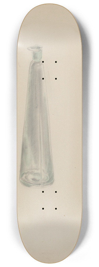 Donald Streeter - Medicine Bottle 8.25 inch art skate deck