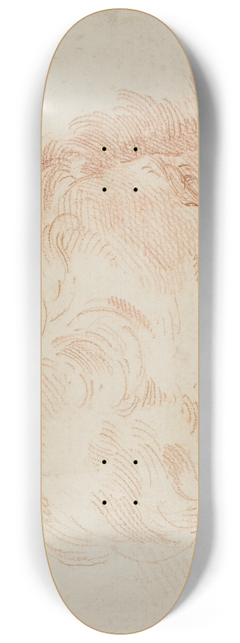 Donato Creti - Childs Head 8.25 inch art skate deck