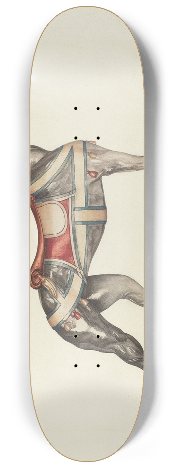 Dorothy Handy - Carousel Dog 8.25 inch art skate deck