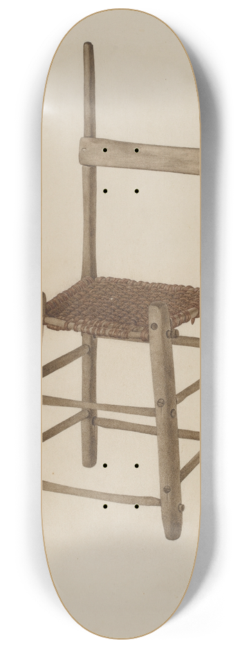 Dorothy Johnson - Rope Bottom Chair 8.25 inch art skate deck