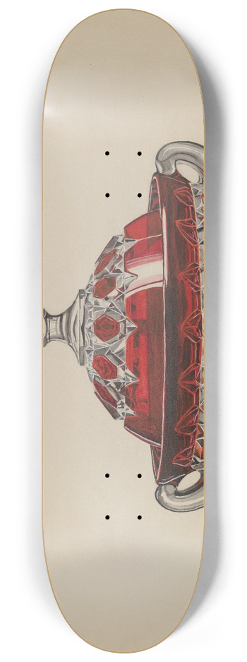 Dorothy Posten - Butter Dish 8.25 inch art skate deck