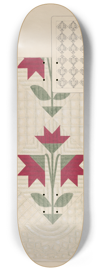Dorothy Posten - Quilt 8.25 inch art skate deck