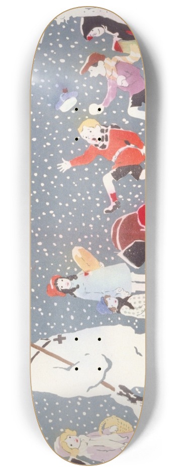 douard Bernard - La petite guerre 8.25 inch art skate deck
