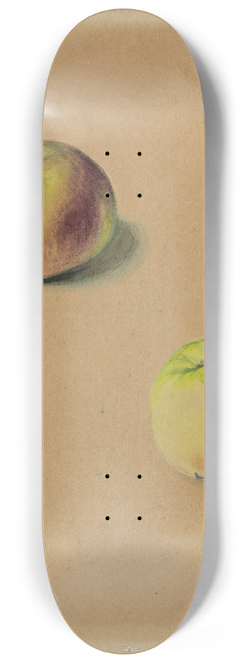 douard Manet - Two apples 8.25 inch art skate deck