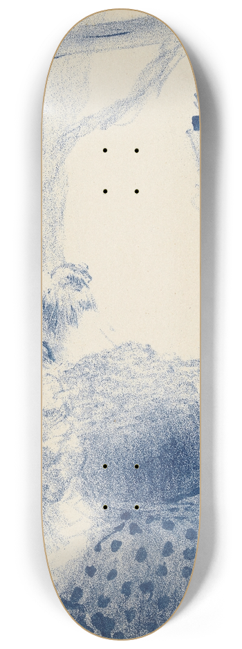 douard Vuillard - La coutourire 8.25 inch art skate deck