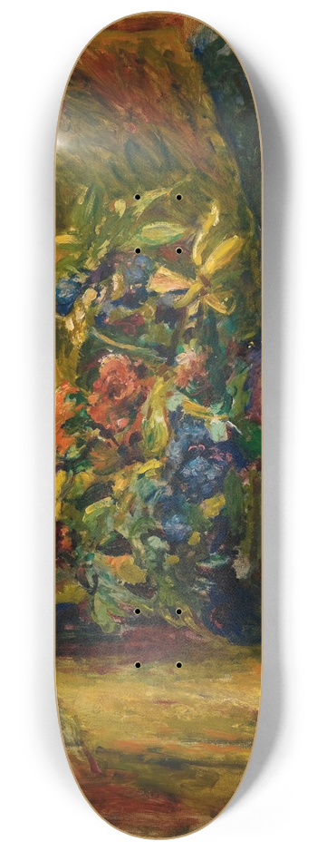 douard Vuillard - Pieds-Dalouette Et Graniums 8.25 inch art skate deck