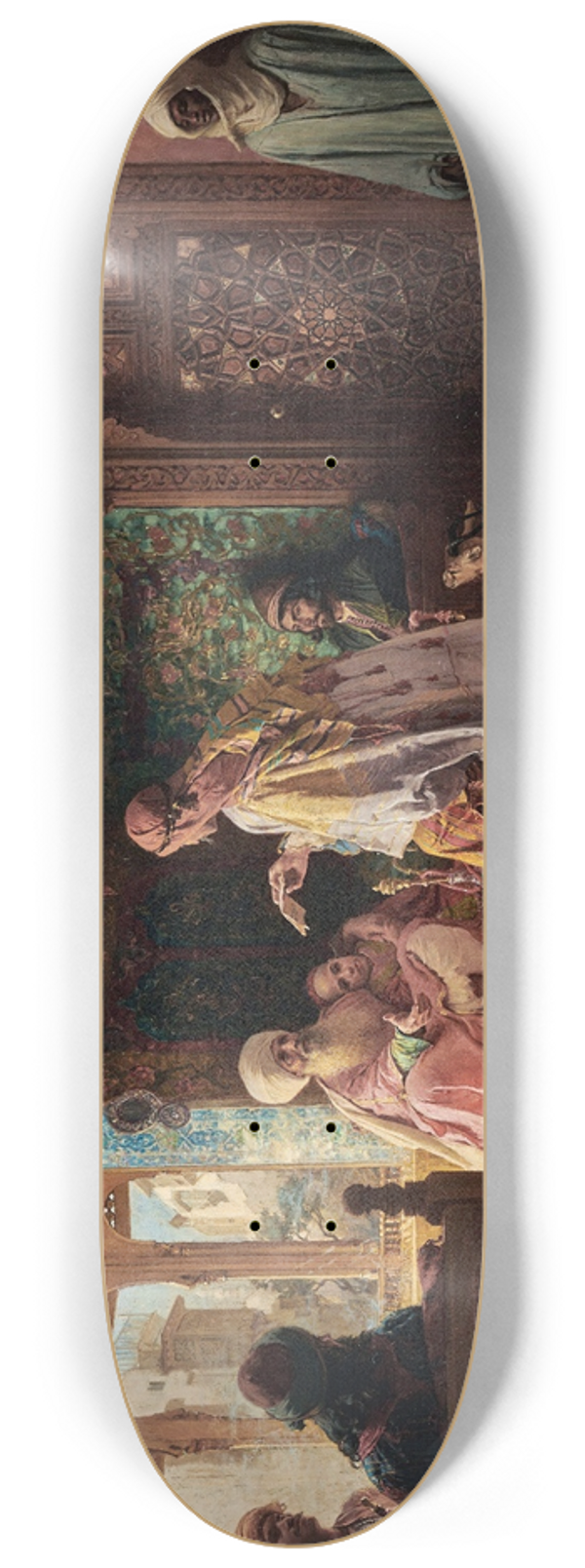 Frederick Arthur Bridgman - The Messenger 8.25 inch art skate deck
