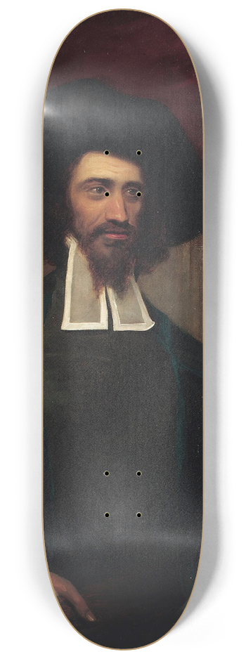 Frederick Benjamin Barlin - Rabbi Solomon Hirschel 8.25 inch art skate deck