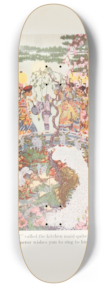 Dugald Stewart Walker - Fairy tales from Hans Christian Andersen Pl.14 8.25 inch art skate deck