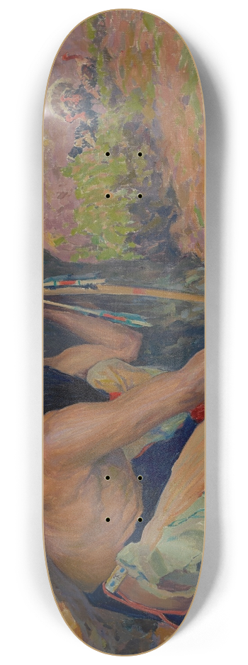 Eanger Irving Couse - The Turkey Hunter 8.25 inch art skate deck