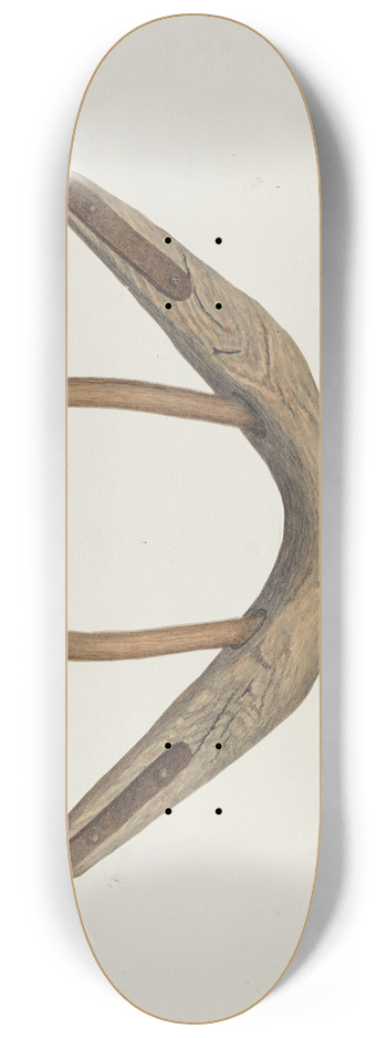 Earl Butlin - Oxen Yoke 8.25 inch art skate deck