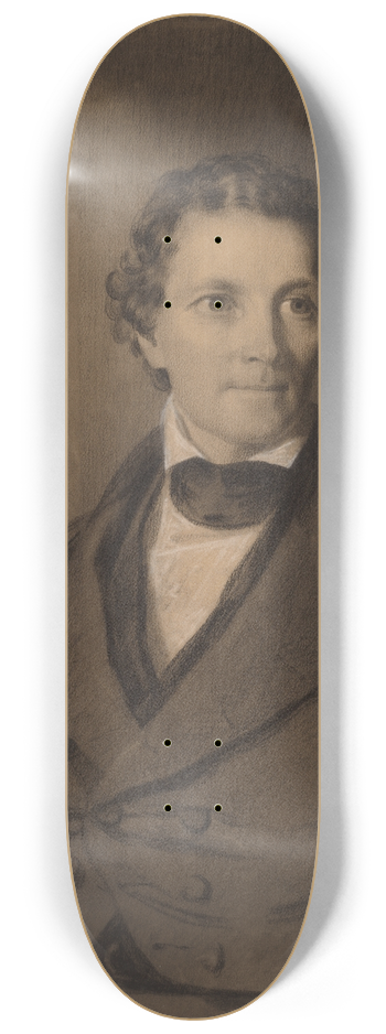 Eastman Johnson - The Young Doctor 8.25 inch art skate deck