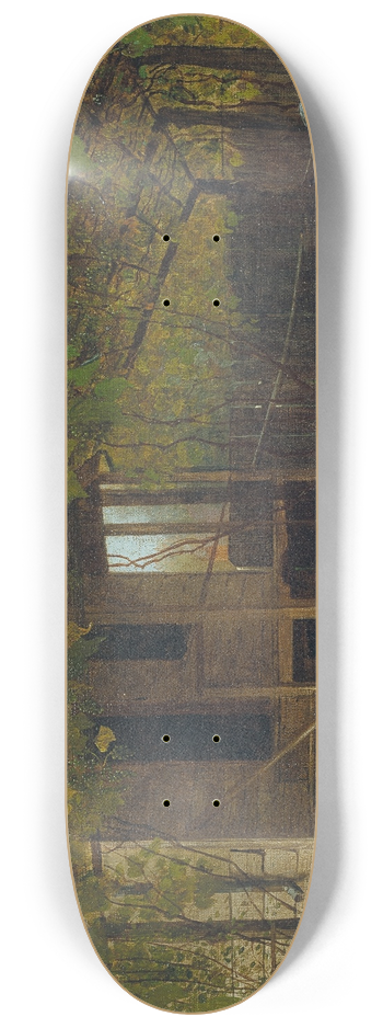 Eastman Johnson - Under the Vines 8.25 inch art skate deck