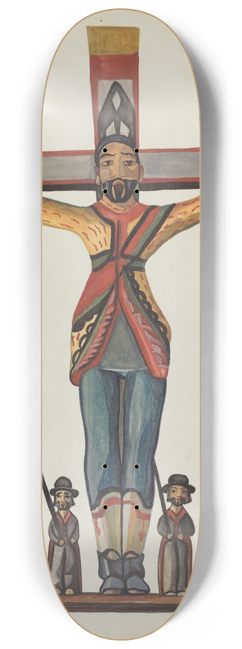 E. Boyd - Bulto; Saint Acacio 8.25 inch art skate deck