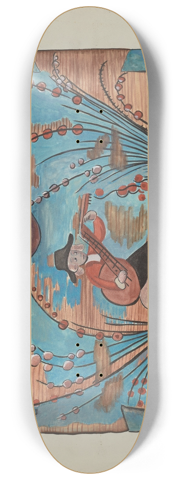 E. Boyd - Small Chest 8.25 inch art skate deck