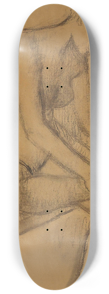 Edgar Degas - Aprs le bain 8.25 inch art skate deck