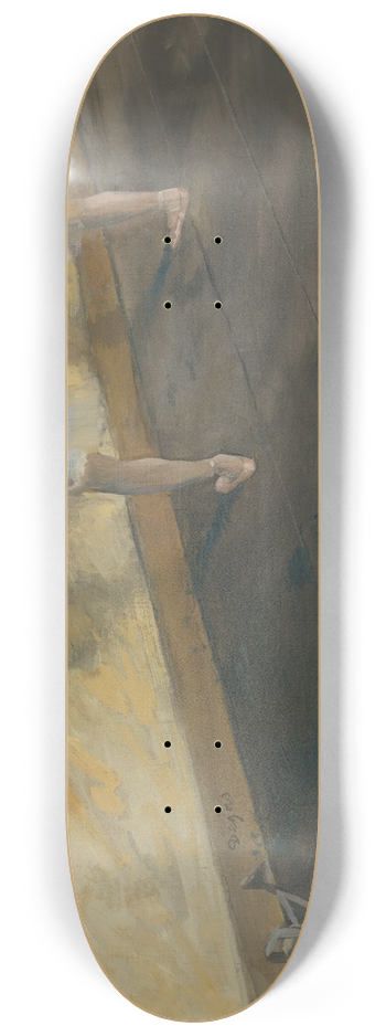 Edgar Degas - Dancers Practicing at the Barre 8.25 inch art skate deck