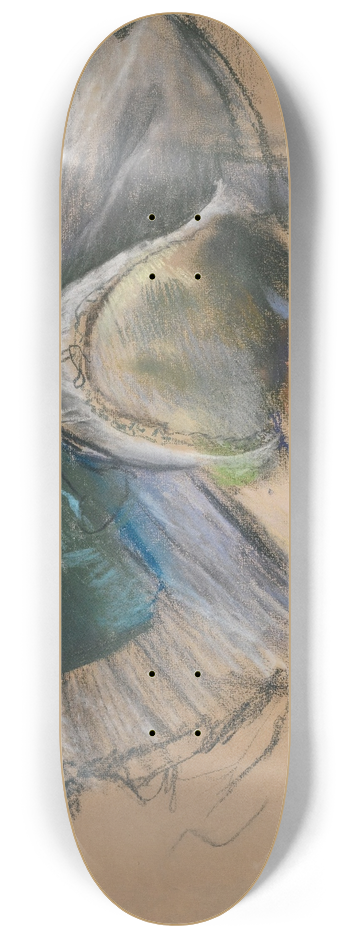Edgar Degas - Danseuse Rajustant Son Chausson 8.25 inch art skate deck