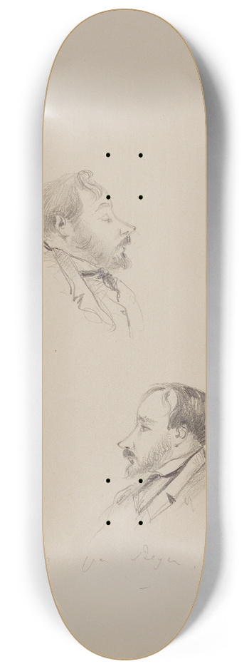 Edgar Degas - Degas and Other Sketches 8.25 inch art skate deck