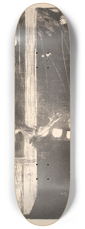 Edgar Degas - Mademoiselle Bcat p Ambassadeurs 8.25 inch art skate deck