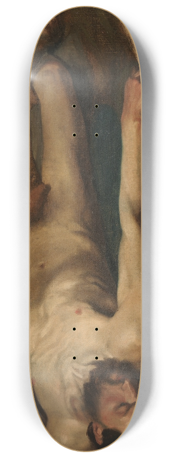 Edgar Degas - Male Nude 8.25 inch art skate deck