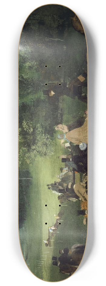 Edgar Degas - On The Racecourse (The Race) 8.25 inch art skate deck