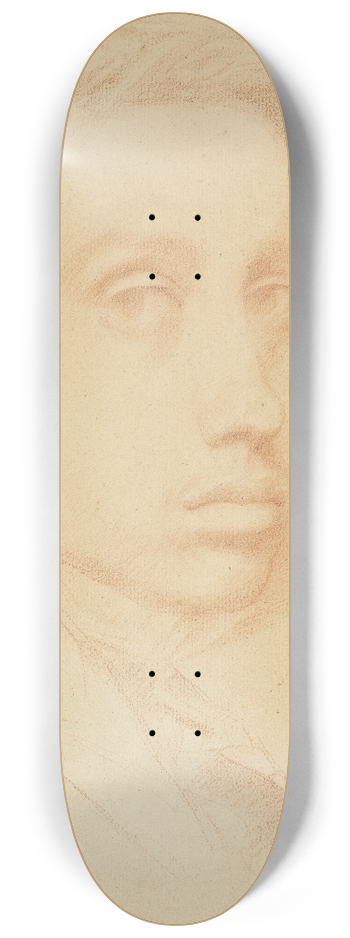 Edgar Degas - Self-Portrait 8.25 inch art skate deck