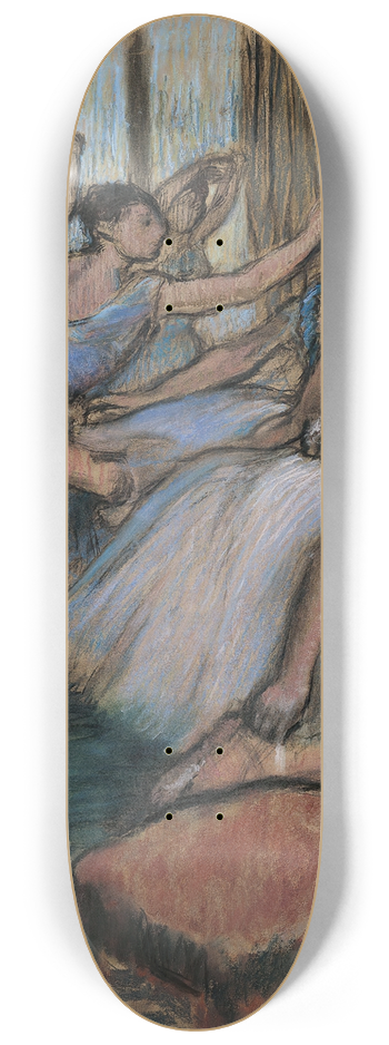 Edgar Degas - The Dancers 8.25 inch art skate deck