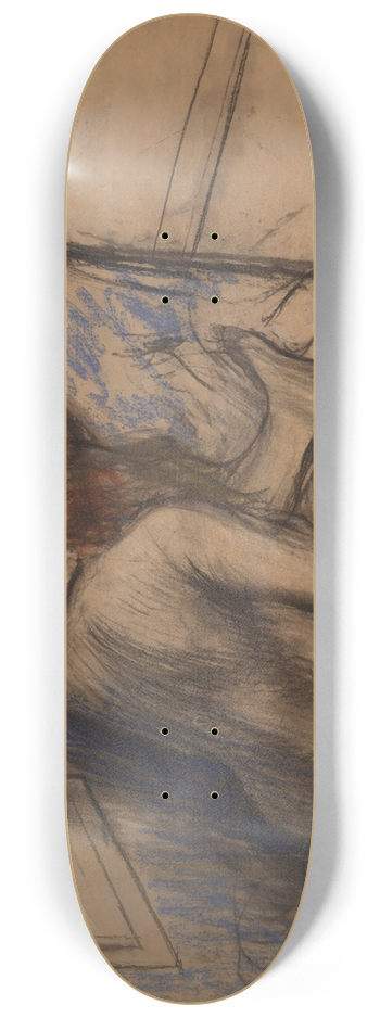 Edgar Degas - Woman Drying HerHair 8.25 inch art skate deck
